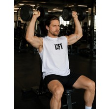 Urban Trend Store Urbantrendstore Baskılı Unisex Pamuklu Antrenman Sporcu Atleti Oversize Tişört Fitness Gym