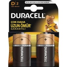 Bst Duracell Büyük Boy Pil Kartela (2li Dogum Gunu Hediyesi