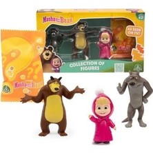 Bst Giochi Masha Koca Ayı 4lu Fıgur Setı Cocuk Hediyesi