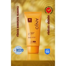 Anjo Günlük Kullanıma Uygun Gözenek Karşıtı Nemlendirici Fiziksel Güneş Kremi Spf 50+ Pa+++ 70G