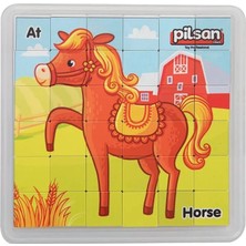 Bst Pilsan Kare Puzzle 36 Parça Karne Hediyesi