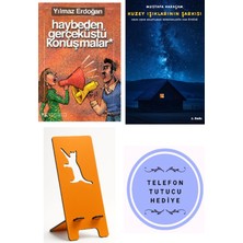 Sel Yayıncılık Haybeden Gerçeküstü Konuşmalar - Yılmaz Erdoğan + Kuzey Işıklarının Şarkısı + Telefon Tutucu
