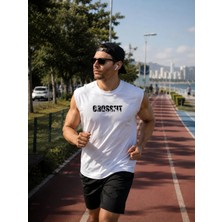 Urban Trend Store Urbantrendstore Baskılı Unisex Pamuklu Antrenman Sporcu Atleti Oversize Tişört Fitness Gym
