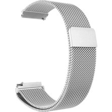 Armüz Huawei Watch Gt2 Sport Metal 46 mm Gümüş 22M Pim Genişliği Yüksek Kalite Kordon Kayış