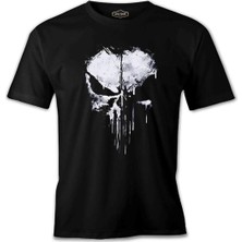  Punisher - Logo Punch Siyah Erkek Tshirt