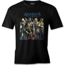  Assassin's Creed Unity 2 Siyah Erkek Tshirt