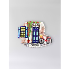 Mundy Ordu Polyester Kabartmalı Magnet 7 x 5,5 cm Dekoratif Hediyelik Buzdolabı Süsü (KOD:1500)