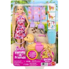 Bst Mattel Barbie ve Köpekçiğin Yürüyüş Zamanı Cocuk Hediyesi
