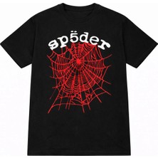  SP5DER Unisex Model Pamuklu Oversize Kalıp T-Shirt