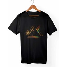 Unisex Siyah Pink Floyd Unisex Tişört