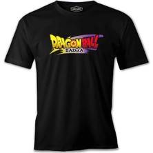  Dragon Ball Daima Logo Siyah Erkek Tshirt