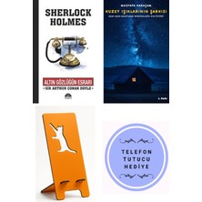 Martı Yayınları Altın Gözlüğün Esrarı-Sherlock Holmes - Sir Arthur Conan Doyle + Kuzey Işıklarının Şarkısı + Telefon Tutucu