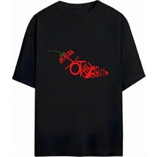  Red Hot Chili Peppers Baskılı Unisex Oversize %100 Pamuklu T-Shirt
