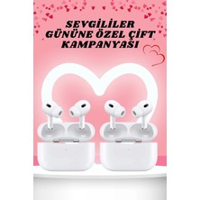 Just Cheap Store Sevgiliye Hediye Çift Kulaklığı Yeni Nesil Pro Kulaklık Sevgililer Gününe Özel Kampanya