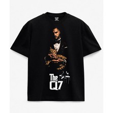  Ricardo Quaresma The Godfather Esintili Q7 Baskılı Siyah Unisex Tişört