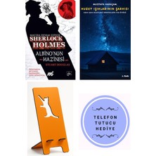 Martı Yayınları Sherlock Holmes-Albino'nun Hazinesi - Stuart Douglas + Kuzey Işıklarının Şarkısı + Telefon Tutucu