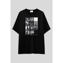  Justin Bieber T-Shirt | Unisex %100 Pamuk Pop Star Konser Albüm Kolaj Baskılı Özel Tasarım Tee