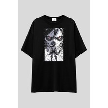  Attack On Titan Anime T-Shirt | Unisex %100 Pamuk Baskılı Eren Mikasa Levi Özel Tasarım Tee