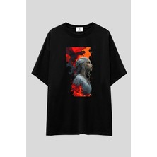  Game Of Thrones T-Shirt | Unisex %100 Pamuk Siyah & Beyaz Baskılı Özel Tasarım Tee