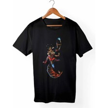  Unisex Siyah One Piece Tişört