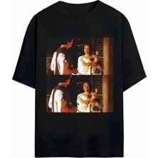  The Vampire Diaries Baskılı Unisex Oversize %100 Pamuklu T-Shirt