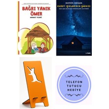 Martı Yayınları Bağrı Yanık Ömer - Mahmut Yesari + Kuzey Işıklarının Şarkısı + Telefon Tutucu
