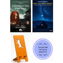 Martı Yayınları Sonsuzluktan Uzak Ölüme Yakın - Rebecca Maizel + Kuzey Işıklarının Şarkısı + Telefon Tutucu