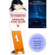 Martı Yayınları Karanlığın Ayak Izleri - Tess Gerritsen + Kuzey Işıklarının Şarkısı + Telefon Tutucu