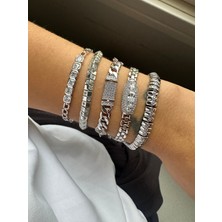 Luckyb Store 4. Sıra Orta Taş Detaylı Xuping Bileklik