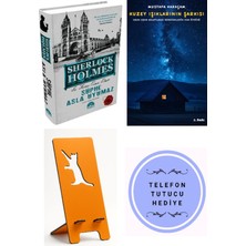Martı Yayınları Şüphe Asla Uyumaz - Sherlock Holmes - Sir Arthur Conan Doyle + Kuzey Işıklarının Şarkısı + Telefon Tutucu