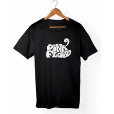  Unisex Siyah Pink Floyd T-Shirt