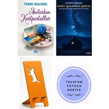 Martı Yayınları Anılardan Kartpostallar - Terri Dulong + Kuzey Işıklarının Şarkısı + Telefon Tutucu