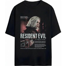  Resident Evil Unisex Oversize %100 Pamuklu T-Shirt