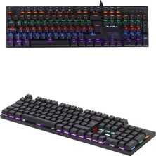 Tastech Tk-05 Mekanik Oyuncu Klavyesi Rgb Işıklı Blue Switch Kablolu Klavye 9 LED Mod Gaming Keyboard