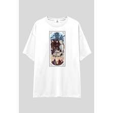  Game Of Thrones T-Shirt | Unisex %100 Pamuk Siyah & Beyaz Baskılı Özel Tasarım Tee