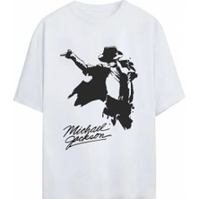  Michael Jackson Unisex Oversize %100 Pamuklu T-Shirt