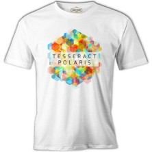  Erkek Beyaz Tesseract Polaris Tshirt
