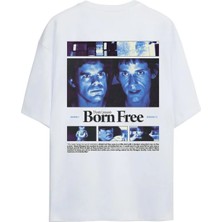  Dexter Baskılı Unisex Oversize %100 Pamuklu T-Shirt