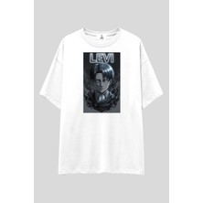  Attack On Titan Anime T-Shirt | Unisex %100 Pamuk Baskılı Eren Mikasa Levi Özel Tasarım Tee
