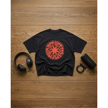  Red Hot Chili Peppers Baskılı Unisex %100 Pamuklu Oversize T-Shirt
