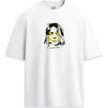  Nirvana Kurt Cobain Grunge Is Dead Tasarım Baskılı Unisex Tişört