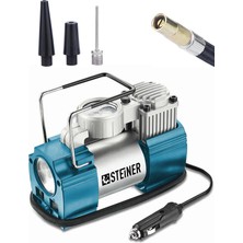 Steiner 12V Çakmaklık Girişli 150 Psi Mini Hava Kompresörü Mavi