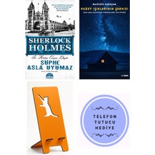 Martı Yayınları Şüphe Asla Uyumaz - Sir Arthur Conan Doyle + Kuzey Işıklarının Şarkısı + Telefon Tutucu