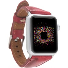 BloominBag Bloomband Signature Crimson Red Deri Apple Watch KORDONU(44/45/46/49MM)