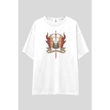  Game Of Thrones T-Shirt | Unisex %100 Pamuk Siyah & Beyaz Baskılı Özel Tasarım Tee