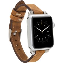 BloominBag Avılla Mocca Clay Deri Apple Watch Band (44/45/46/49MM)