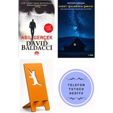 Martı Yayınları Asıl Gerçek - David Baldacci + Kuzey Işıklarının Şarkısı + Telefon Tutucu