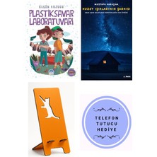 Martı Yayınları Plastiksavar Laboratuvarı - Elçin Kuzucu + Kuzey Işıklarının Şarkısı + Telefon Tutucu