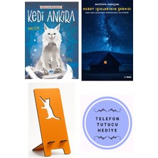 Martı Yayınları Kedi Ankira - Fantastik Bir Ankara Macerası - Buket Çetin + Kuzey Işıklarının Şarkısı + Telefon Tutucu