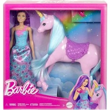 Bst Mattel Barbie Bebek Tek Boynuzlu Atı HYT62 Dogum Gunu Hediyesi
